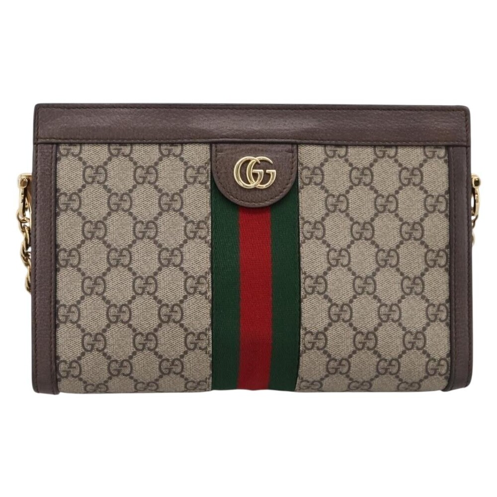 Gucci Ophidia Chain GG Coated Canvas Small